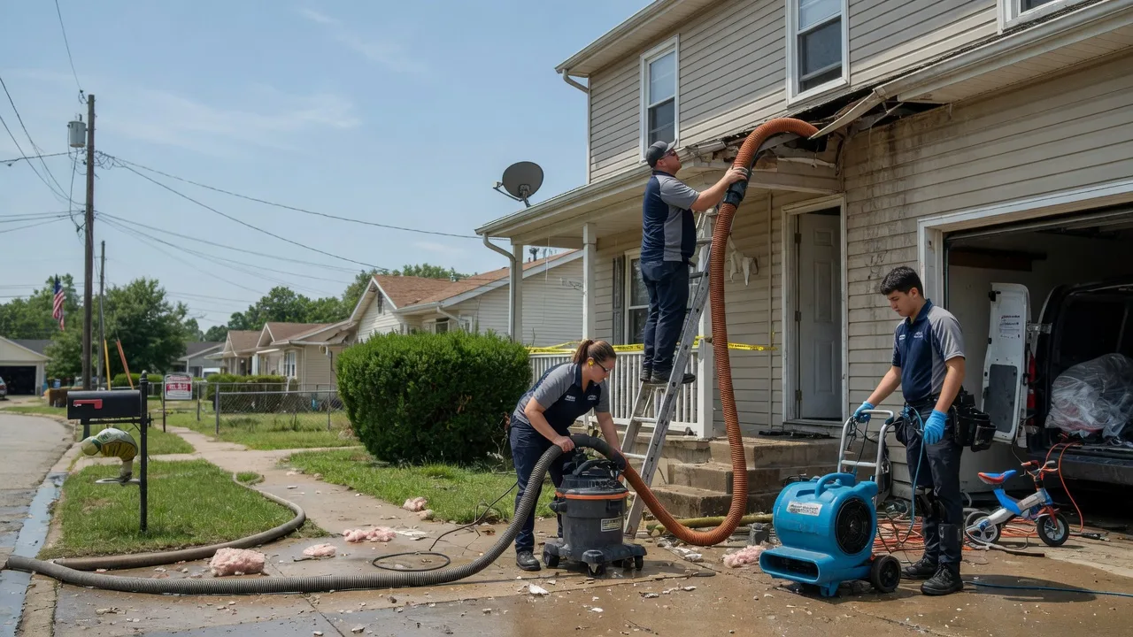 Water Damage Restoration in Fairview, IL near me